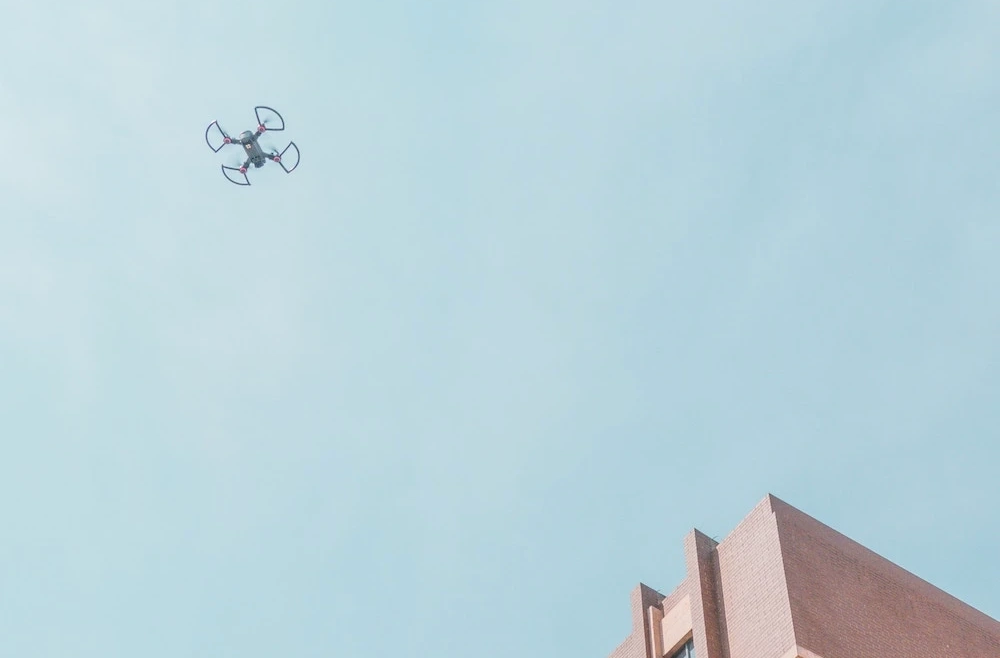 Grabación de empresas con dron
